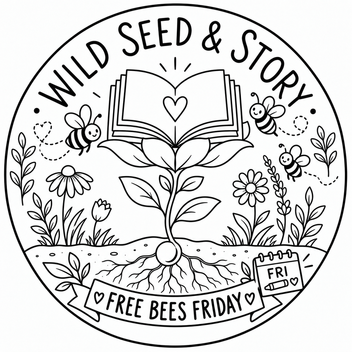 FreeBees - Coloring & Activity Pages