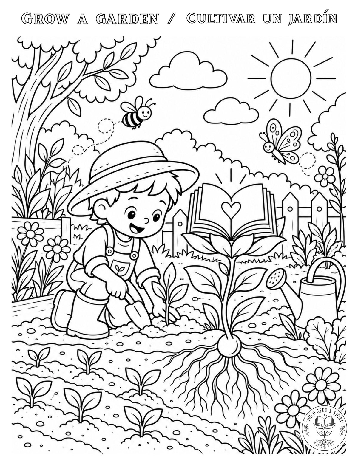 FreeBees - Coloring & Activity Pages
